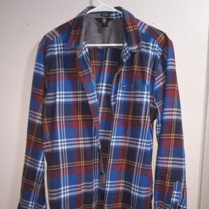 Volcom XL flannel men long sleeve shirt